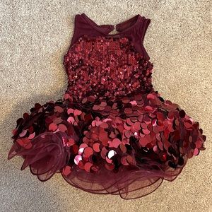 Weissman Maroon Costume. Child XS.